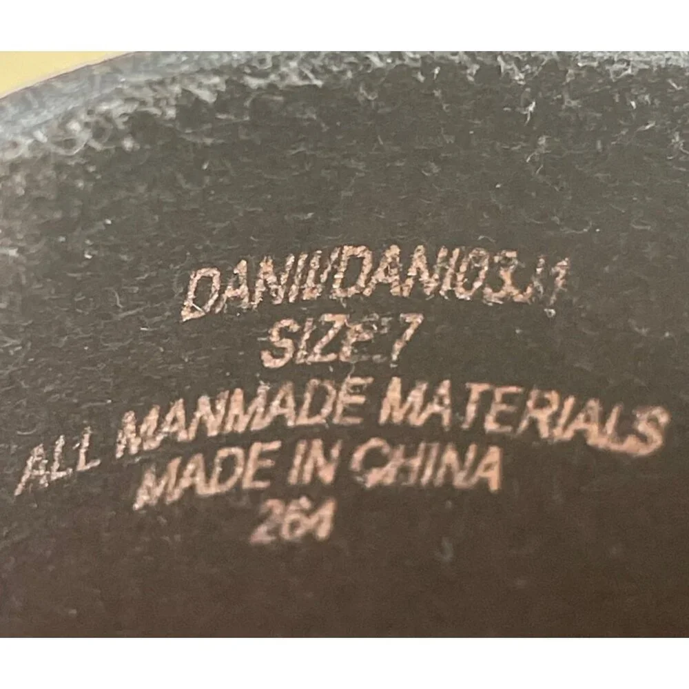 Madden Girl Women’s Black Strapped Platform Block Heel Danii Sandals Size 7 - Picture 5 of 9